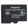 Aksesuāri datoru/planšetes Kingston MEMORY MICRO SDHC 8GB UHS-I / SDCIT2 / 8GBSP 
