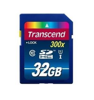 Transcend MEMORY SDHC 32GB UHS-I 300X / CLASS10 TS32GSDU1