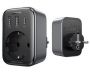 - Ugreen charger 30W  2xUSB / USB C / AC   /  adapter EU EU 13A Ugreen CD314 Black