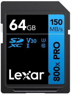 Lexar&nbsp;MEMORY SDXC 64GB UHS-I / LSD0800P064G-BNNNG