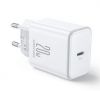Беспроводные устройства и гаджеты - Joyroom 
 
 JR-TCF06 USB C 20W PD charger 
 White balts 
