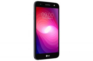 LG M320n XPOWER2 black /  blue zils melns