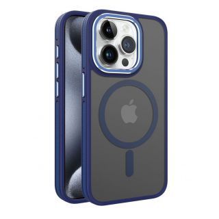 - iLike 
 Apple 
 iPhone 14 DUAL METAL FRAME MAGSAFE CASE 
 Blue zils
