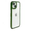 Аксессуары Моб. & Смарт. телефонам - iLike 
 Apple 
 iPhone 14 STARS LENS ACRYLIC COVER 
 Green zaļ&...» 