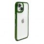 - iLike 
 Apple 
 iPhone 15 Pro STARS LENS ACRYLIC COVER 
 Green zaļš zaļš