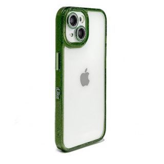 - iLike 
 Apple 
 iPhone 15 Pro Max STARS LENS ACRYLIC COVER 
 Green zaļš zaļš