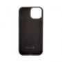 Evelatus Apple iPhone 15 Magnet zip Pocket Case Zipper Design Black
