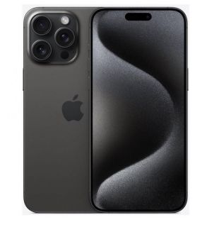 Apple MOBILE PHONE IPHONE 15 PRO MAX / 1TB BLACK MU7G3ZD / A melns