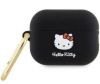 Аксессуары Моб. & Смарт. телефонам - Airpods Pro 2 cover Silicone 3D Kitty Head Black 