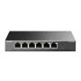 TP-LINK Switch TL-SF1006P Unmanaged Desktop 10 / 100 Mbps  RJ-45  ports quantity 6 PoE+ ports quantity 4 Power supply type External