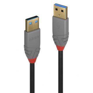 - LINDY 
 
 CABLE USB3.2 TYPE A 5M / ANTHRA 36754