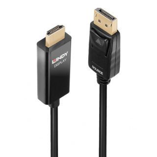 - LINDY 
 
 CABLE DISPLAY PORT TO HDMI 3M / 40927