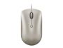 Lenovo 540 USB-C Wired Compact Mouse  Sand
