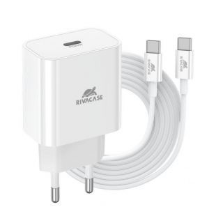 - RIVACASE 
 
 MOBILE CHARGER WALL / WHITE PS4101 WD4 balts