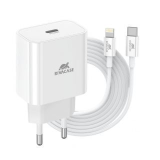 - RIVACASE 
 
 MOBILE CHARGER WALL / WHITE PS4101 WD5 balts