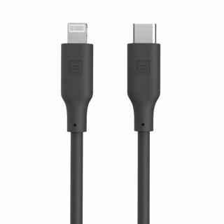 Evelatus&nbsp;USB C to Lightning Silicone Cable 1.2M  MFI10CL  60W  /  20V3A Black