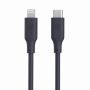 Evelatus USB C to Lightning Silicone Cable 1.2M  MFI10CL  60W  /  20V3A Blue
