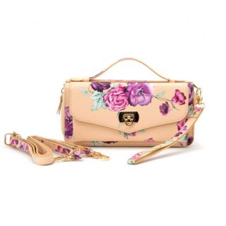 Evelatus&nbsp;Universal Either Wallet Flower Beige