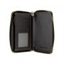 Universal Multifunctional Wallet Wristband Leather Black