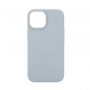 Evelatus Evelatus Apple iPhone 15 Premium Magsafe Soft Touch Silicone Case New Function Grey Blue