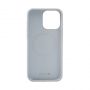 Evelatus Apple iPhone 15 Pro Max Premium Magsafe Soft Touch Silicone Case New Function Grey Blue