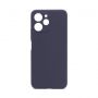 - Redmi 12 / Redmi 12 5G Premium Soft Touch Silicone Case Midnight Blue