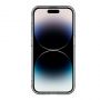 Evelatus Apple iPhone 15 Pro Max Military Shockproof Silicone Case TPU Transparent