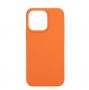 - Connect Apple iPhone 15 Pro Max Premium Magsafe Soft Touch Silicone Case New Function Orange