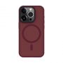 - Connect Apple iPhone 15 Pro Hybrid Case With Magnetic PC+TPU Plum