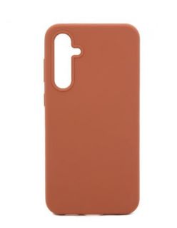 Evelatus&nbsp;Evelatus Samsung Galaxy S24 Ultra Premium Soft Touch Silicone Case Brown