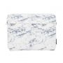 - iLike 15-16 Inches Fabric Laptop Bag With Strap Marble White