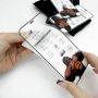 Evelatus Apple iPhone 15 Pro Corning Gorilla Glass Anti-Static 3D Full Cover 10X Stronger Black