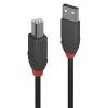 Беспроводные устройства и гаджеты - LINDY CABLE USB2 A-B 7.5M / ANTHRA 36676 