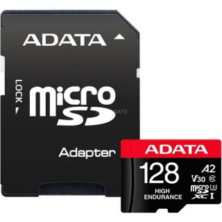 Adata&nbsp;MEMORY MICRO SDXC 128GB W / AD. / AUSDX128GUI3V30SHA2-RA1