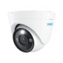 - Reolink 4K Security IP Camera with Color Night Vision P434 Dome 8 MP 2.8-8mm / F1.6 IP66 H.265 MicroSD, max. 256 GB