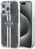 Aksesuāri Mob. & Vied. telefoniem GUESS Guess Apple iPhone 15 Pro Max hardcase IML 4G Gold Stripe Black zelts ...» 