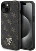 Aksesuāri Mob. & Vied. telefoniem GUESS iPhone 15 4G Triangle Metal Logo Black Stereo austiņas