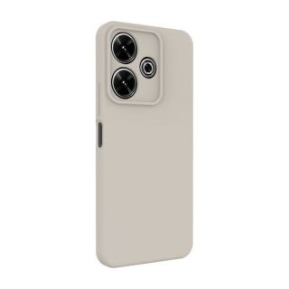 - Connect Xiaomi Redmi Note 13 Pro Plus Premium Quality Soft Touch Silicone Case Silver