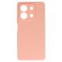 - Connect Xiaomi Poco X6 Premium Quality Soft Touch Silicone Case Pink Sand