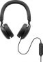 DELL Pro Wired On-Ear Headset WH5024 Built-in microphone ANC USB Type-A Black