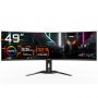 Gigabyte Gigabyte Gaming Monitor 49'' OLED AORUS CO49DQ EK1, 5120x1440 DQHD, 3 ms, 250 cd / m2  TYP , HDMI ports quantity 2, 144 Hz, Black