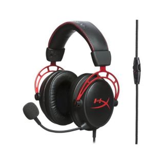 -&nbsp;HyperX HyperX Cloud Alpha Gaming Headset  Black-Red