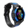- iWear LT32 Durable 4G Sim GPS Tracking IP67 Kids Watch & Phone Call with Chat Camera Black Blue