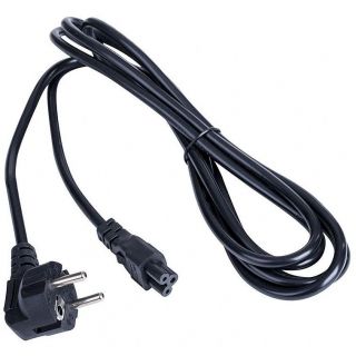 -&nbsp;CP NB-10A Power Cable Euro 3-Pin C5 IEC 3m Hybrid standard C / E / F CEE 7 / 7 Black
