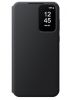 Аксессуары Моб. & Смарт. телефонам Samsung Samsung - Galaxy A55 5G Smart View Case Black melns Безпроводные зарядки (Индуктивные)