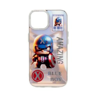 -&nbsp;iLike Apple iPhone 15 PC Silicone Case Blue Boy