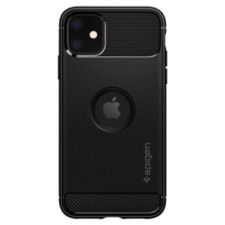 -&nbsp;Spigen Spigen Rugged Armor iPhone 11 Case Matte Black