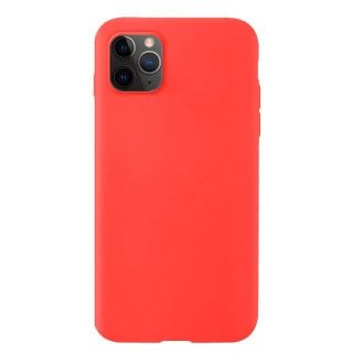 -&nbsp;Hurtel Silicone Case Soft Flexible Rubber Cover for iPhone 11 Pro red