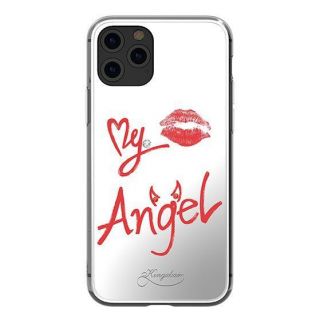-&nbsp;Kingxbar Kingxbar Angel mirror case decorated with original Swarovski crystals iPhone 11 Pro Max transparent