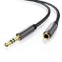 - Ugreen Ugreen AV118 10592 cable 3.5 mm jack  male   /  3.5 mm jack  female  1m silver